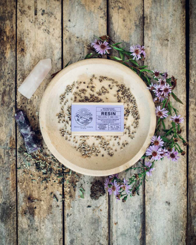 Resin Confezione Riciclata CBD