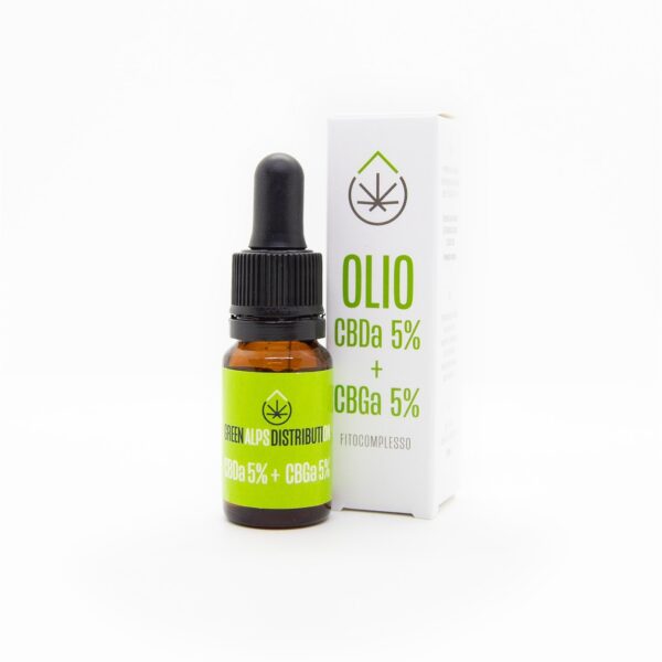 Olio CBDa 5% + CBGa 5%